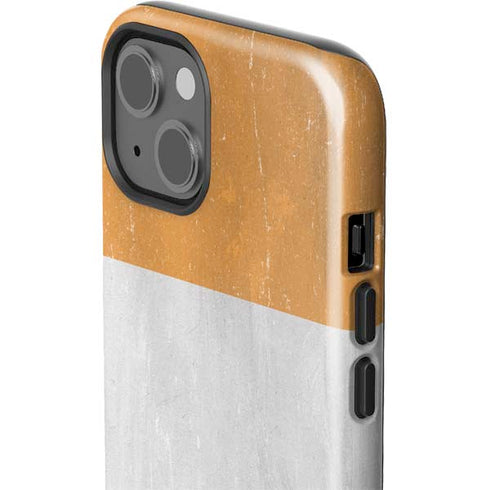 Ivory Coast Flag Distressed iPhone 14 Plus Impact Case